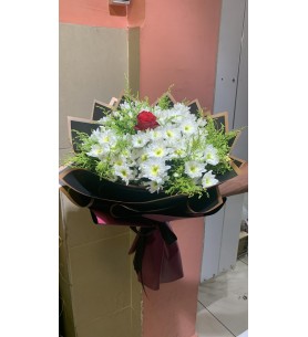 Güllü Papatya Buketi